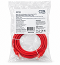 Ortronics C2G 10 ft Cat6 Snagless Unshielded (UTP) Ethernet Network Patch Cable, Red