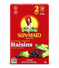 Sun-Maid California Sun-Dried Raisins, Whole Fruit, 0g Added Sugars, Resealable Bags, 2.25 lb Each, 2 Count, 72 oz Total