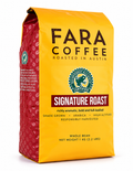 Fara Coffee Signature Roast Whole Bean Coffee, Rainforest Alliance Certified, Shade Grown Arabica, 2.2 lb (1 kg) Bag