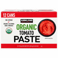 Kirkland Signature Organic Tomato Paste, USDA Organic, Vine-Ripened California Roma Tomatoes, 6 oz Cans, 12-Pack (72 oz Total)