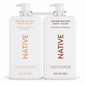 Native Nourishing Body Wash Variety 2-Pack, Toasted Vanilla & Honey + Coconut & Vanilla, Sulfate-Free, Paraben-Free, 34 fl oz Each, 68 fl oz Total