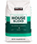 Kirkland Signature House Blend Whole Bean Coffee, Medium Roast, Balanced & Smooth, 40 oz (2.5 lb / 1.13 kg)