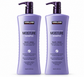 Kirkland Signature Moisture Shampoo, Nourish + Hydrate, Professional Salon Formula, Argan & Avocado Oil, Sulfate-Free, 33.8 fl oz Each, 2-Pack
