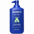 Harry's Wildlands Body Wash, Sandalwood & Cypress Scent, 30 fl oz Pump Bottle, Sulfate-Free, Paraben-Free & Dye-Free, 1-Pack or 2-Pack