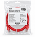 C2G 3ft Cat6 Snagless Unshielded (UTP) Ethernet Network Patch Cable, Red