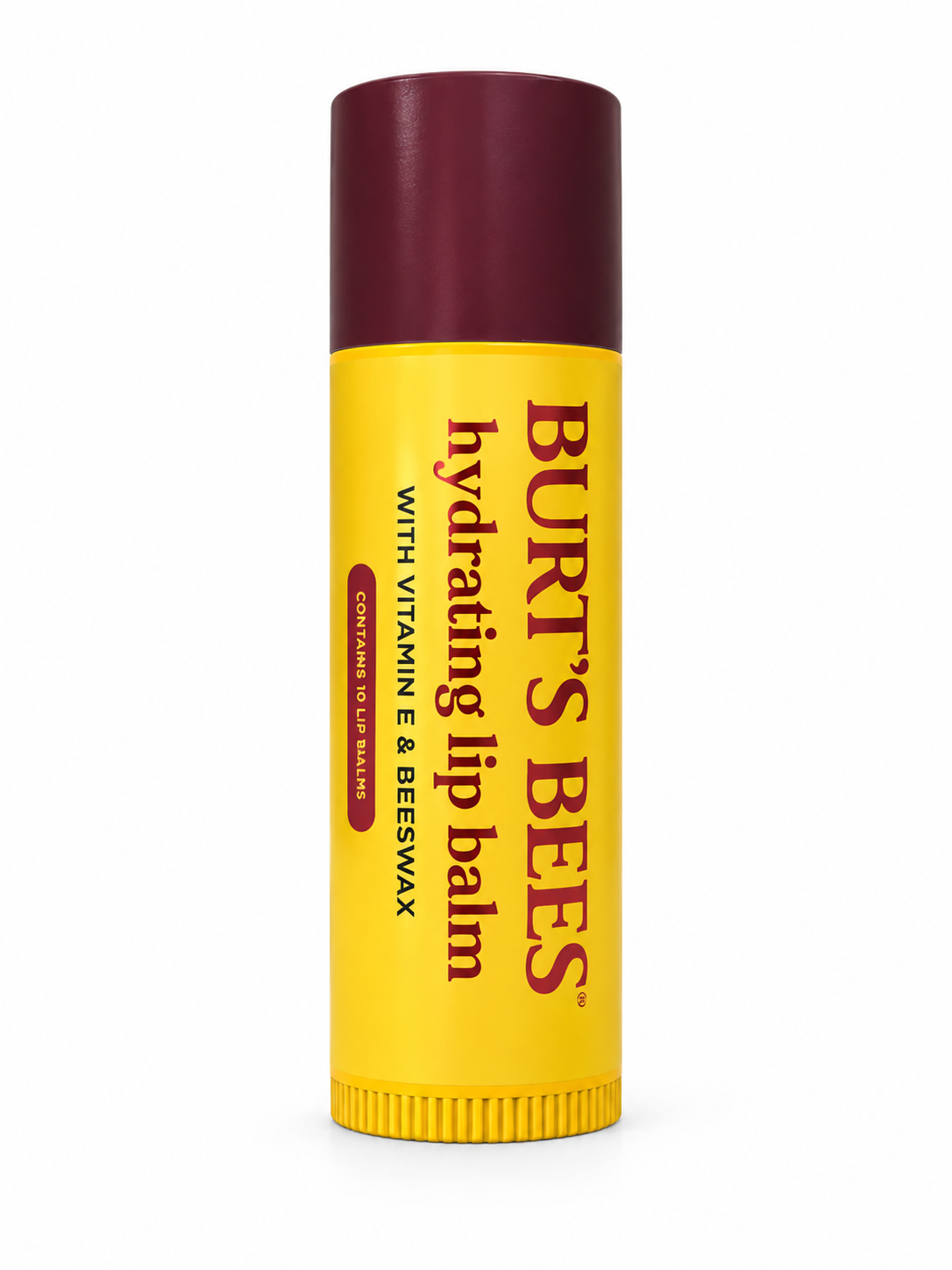 Burt’s Bees Hydrating Lip Balm with Vitamin E & Beeswax, Moisturizing Lip Care, Helps Soften and Smooth Dry Lips
