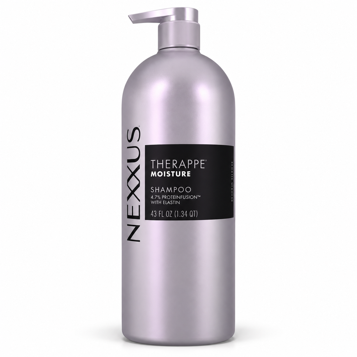 Nexxus Therappe Moisture Shampoo, 43 fl oz, Hydrating Shampoo for Dry Hair, Salon-Quality Hair Care, Pump Bottle
