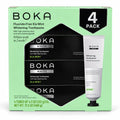 Boka Fluoride-Free Ela Mint Whitening Toothpaste with Nano-Hydroxyapatite & High-Cleaning Silica, 4.3 oz Tubes, 4 Pack, 17.2 oz Total