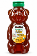 Kirkland Signature Organic Raw Honey, Grade A, 24 oz (680 g), Bear-Shaped Squeeze Bottle