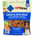 Blue Buffalo Top Chews Chicken & Apple Recipe Sausage Bites Dog Treats, Real Chicken #1 Ingredient, 40 oz (2.5 lb)