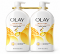 Olay Ultra Moisture Renewal Blend Body Wash with Collagen Peptide & Shea Butter, Moisturizing Body Cleanser, 35 fl oz Each, 2-Pack (70 fl oz Total)