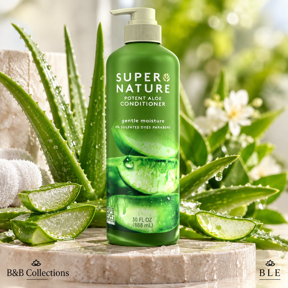 Super Nature Potent Aloe Gentle Moisture Conditioner, 30 fl oz