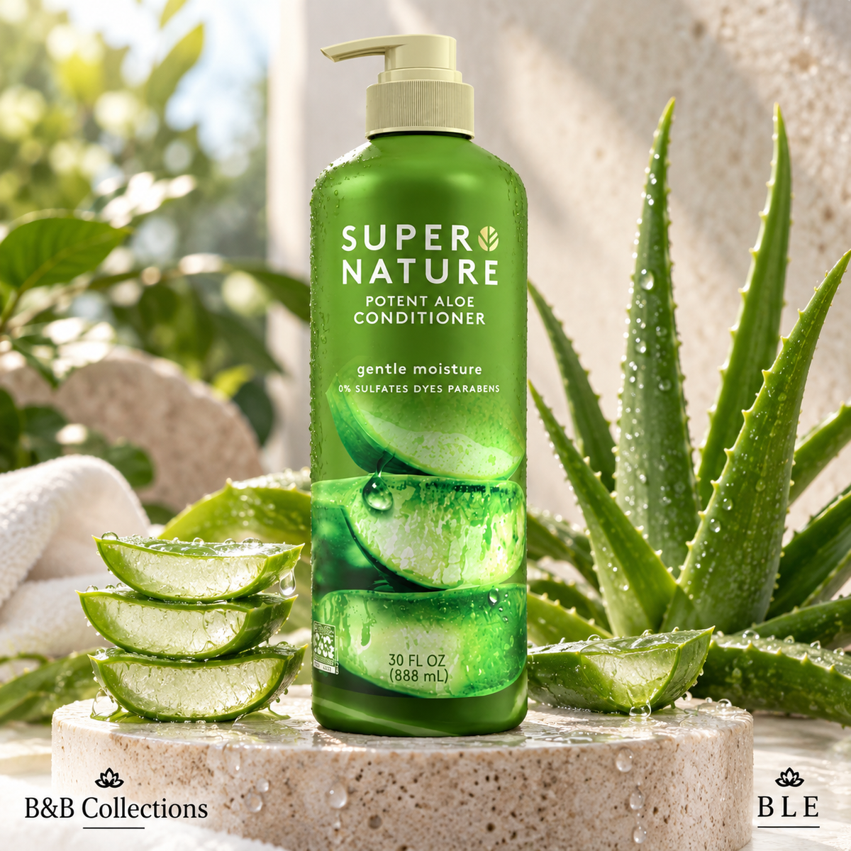 Super Nature Potent Aloe Gentle Moisture Conditioner, 30 fl oz