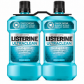 Listerine Ultraclean Antiseptic Mouthwash, Cool Mint, 1.5 L / 50.72 fl oz Each, Pack of 2