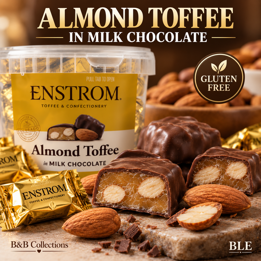 Enstrom Almond Toffee Petites in Milk Chocolate, Individually Wrapped, 37.5 oz