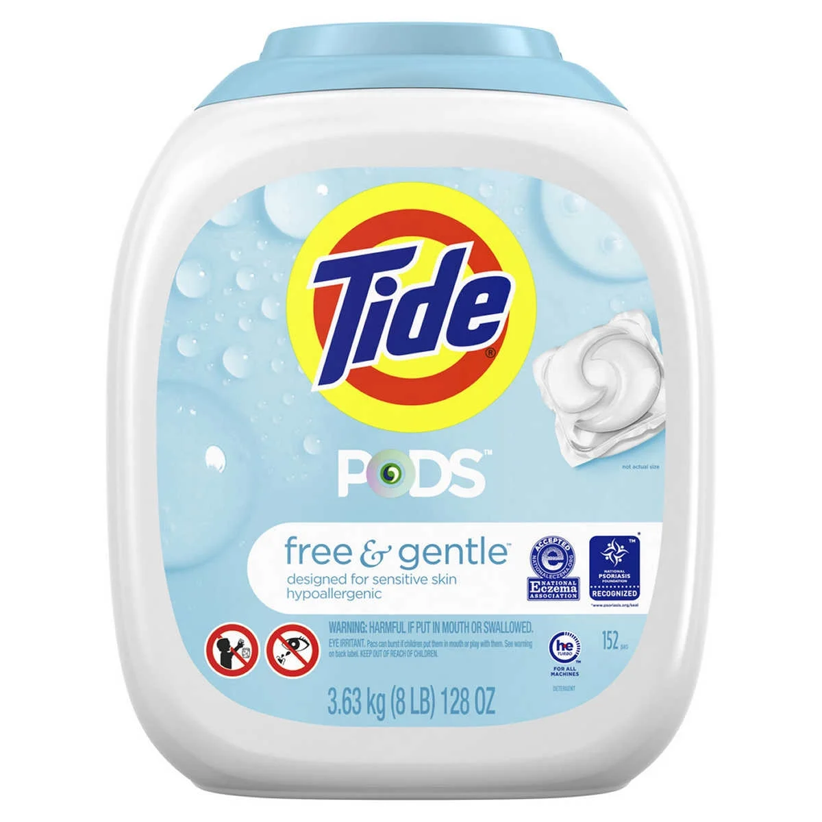 Tide Laundry Detergent Pods, HE Compatible, Multiple Formulas & Counts