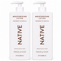 Native Moisturizing Lotion Coconut & Vanilla, 23 fl oz, Plant-Based Moisturizers with Shea Butter & Niacinamide, Hand & Body Lotion, 2 Pack