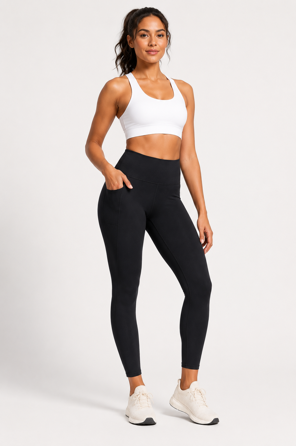 Danskin Women's Streamline Pocket Leggings | Multiple Colors & Sizes