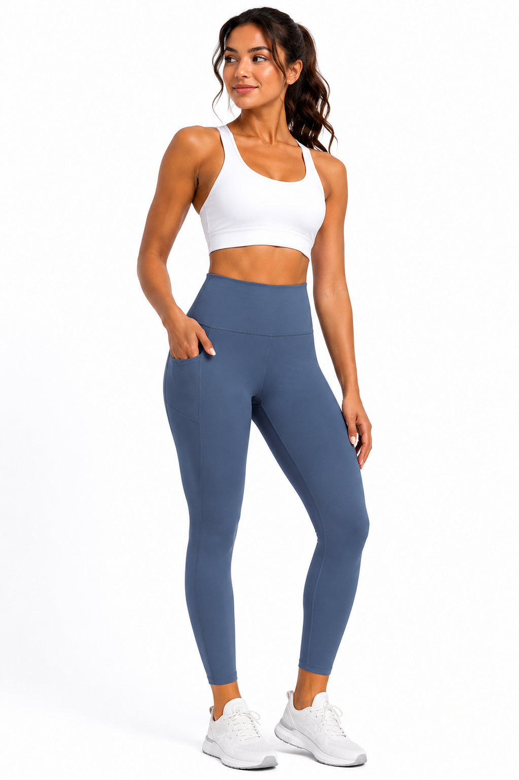 Danskin Women's Streamline Pocket Leggings | Multiple Colors & Sizes
