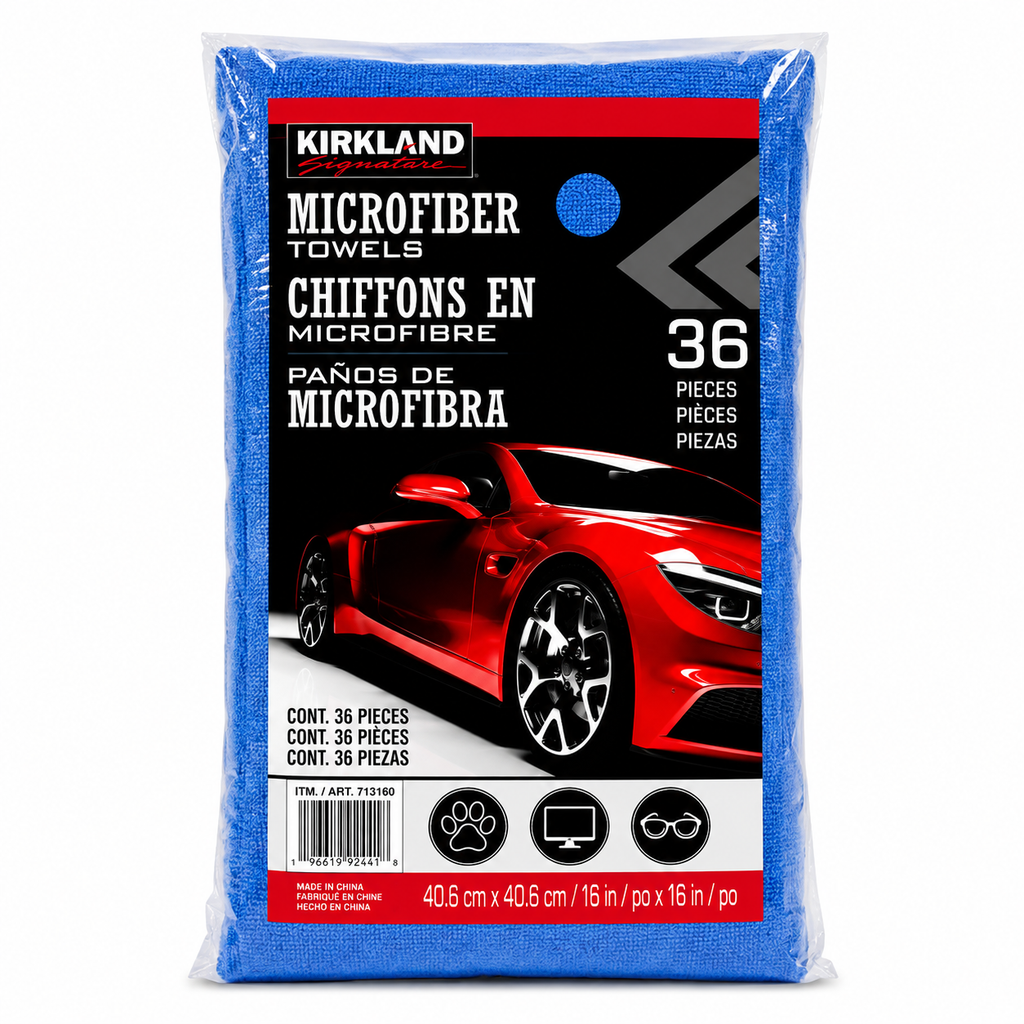 Kirkland Signature Cleaning Towels, Multiple Colors & Styles, Soft Reusable Towels