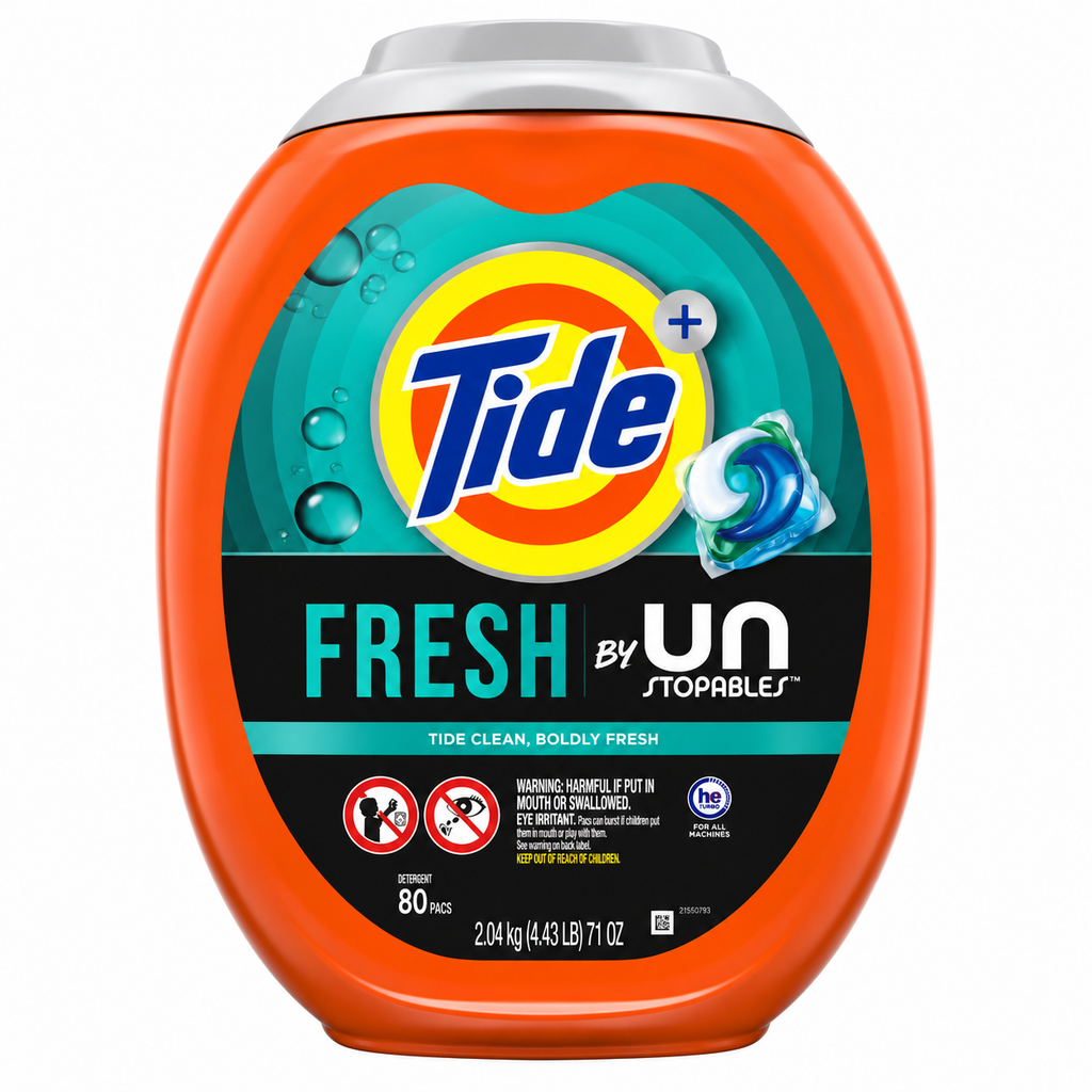 Tide Laundry Detergent Pods, HE Compatible, Multiple Formulas & Counts