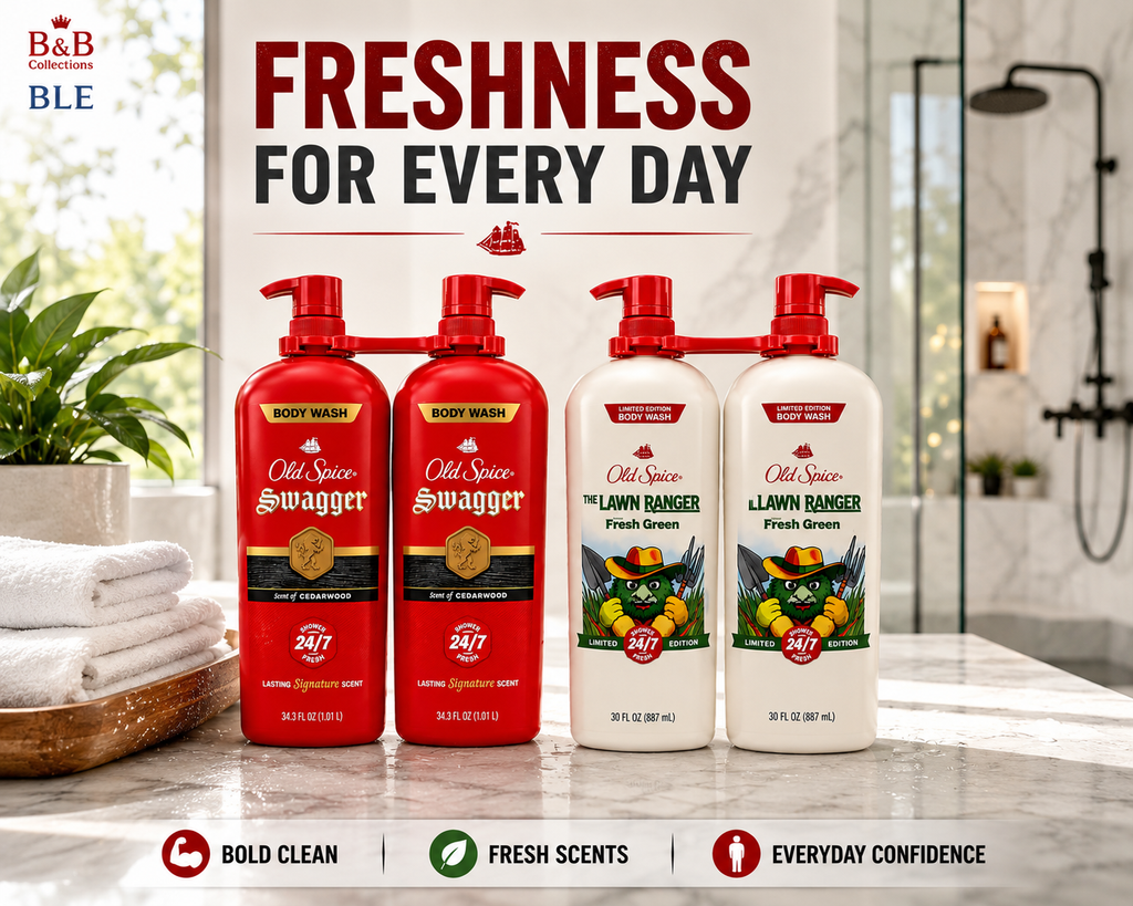 Old Spice Body Wash Twin Pack, Men's Body Wash, Pump Bottles, Multiple Scents Available
