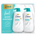 Dove Sensitive Skin Body Wash, Hypoallergenic, 24HR Renewing MicroMoisture, Paraben & Sulfate Free, 30.6 fl oz Each, 2 Pack (61.2 fl oz Total)