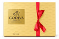 Godiva Assorted Chocolate Creations Gift Box, Premium Belgian Chocolate Assortment, Elegant Gold Gift Box with Red Ribbon, 11.3 oz (320 g)