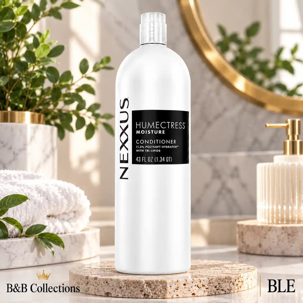 Nexxus Humectress Moisture Conditioner, 43 fl oz (1.34 QT), with 11.3% Polysoft Hydrator and Tri-Lipids, Moisturizing Hair Conditioner