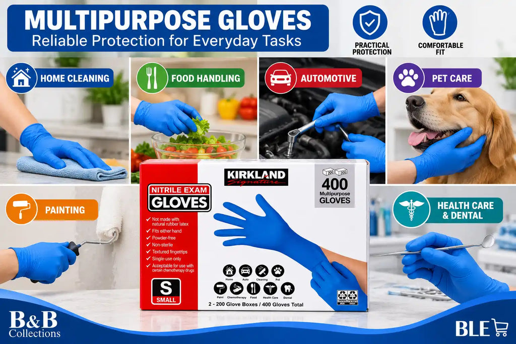 Kirkland Signature Nitrile Exam Gloves, Powder Free, Small (400 Count)