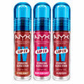 NYX Professional Makeup Lip I.V. Hydrating Gloss Stain, 12-Hour Hydration, Glossy Lip Color, Available in Hydra Honey, Bubblegum Burst & Blush Rush