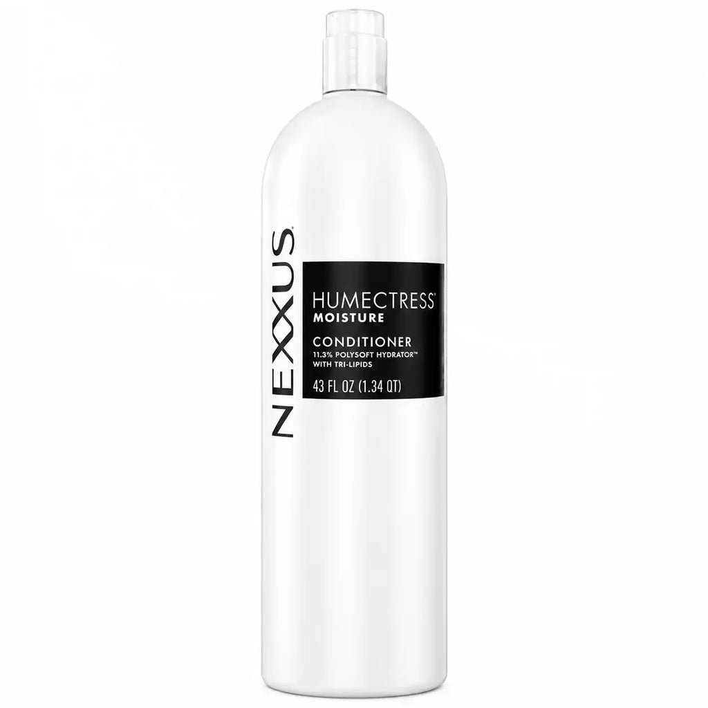 Nexxus Humectress Moisture Conditioner, 43 fl oz (1.34 QT), with 11.3% Polysoft Hydrator and Tri-Lipids, Moisturizing Hair Conditioner