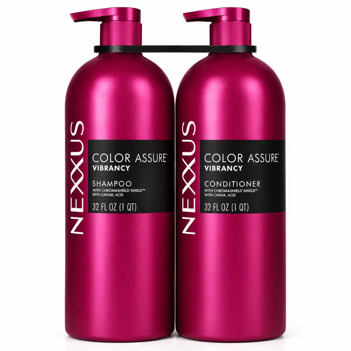 Nexxus Color Assure Vibrancy Shampoo & Conditioner Set, 32 fl oz Each, Color-Treated Hair Care, 2-Piece Set