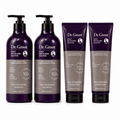 Dr. Groot Hair Thickening Shampoo & Conditioner Set, Scalp Revitalizing Hair Care System, 2 Shampoo Bottles + 2 Conditioner Tubes, Biotin & Rosemary Extract, For All Hair Types