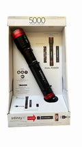 Infinity X1 Dual Power Rechargeable Flashlight 5000 Lumens