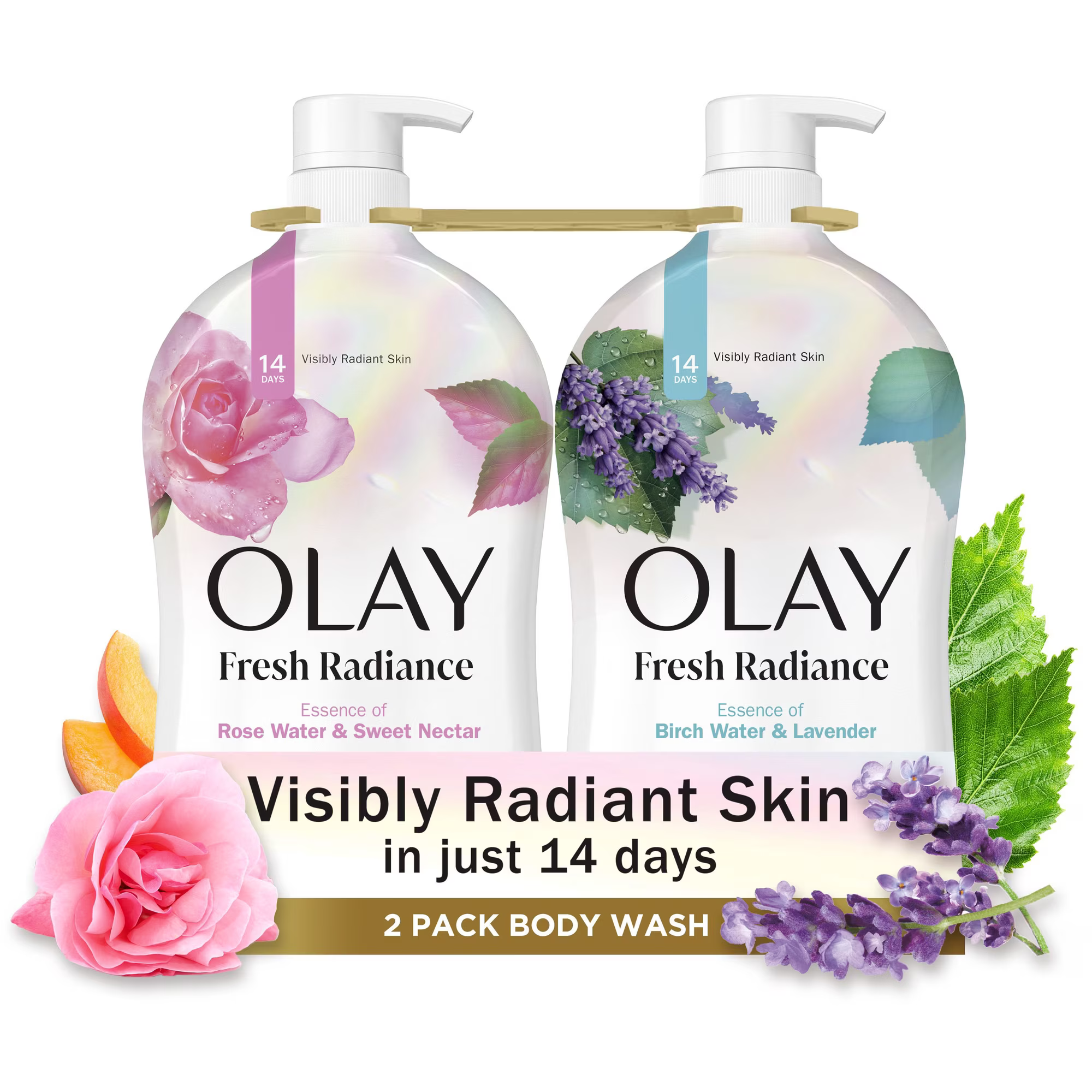 Olay Body Wash Variety Pack, Moisture Renewal Blend, Advanced Repair Serum & Essential Botanicals, Pump & Bottle Formulas, Multiple Scents and Sizes