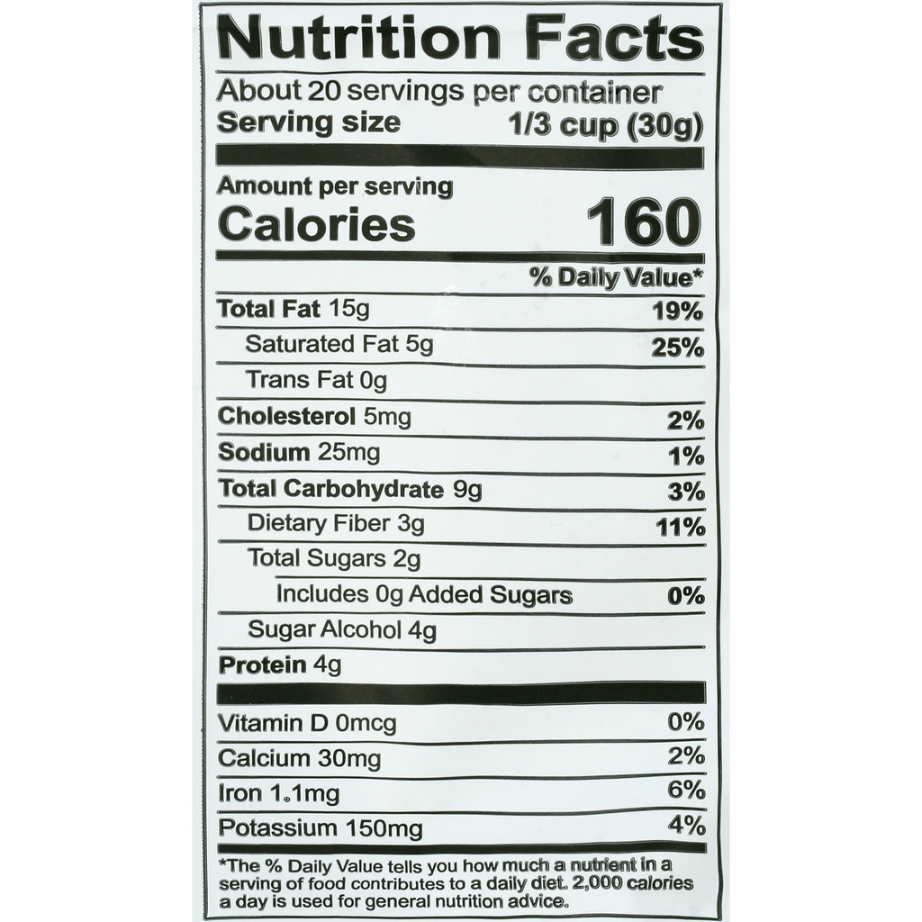NuTrail Low Karb Keto Blueberry Cinnamon Nut Granola Healthy Breakfast Cereal, 22 Ounce